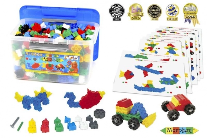 Mega set di blocchi da costruzione Morphun Starter, 600 pezzi