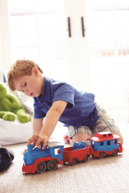 Treno Blu Green Toys