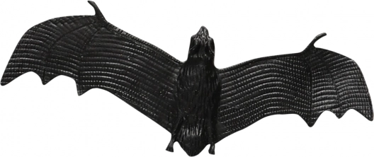 Pipistrelli decorativi in gomma per Halloween