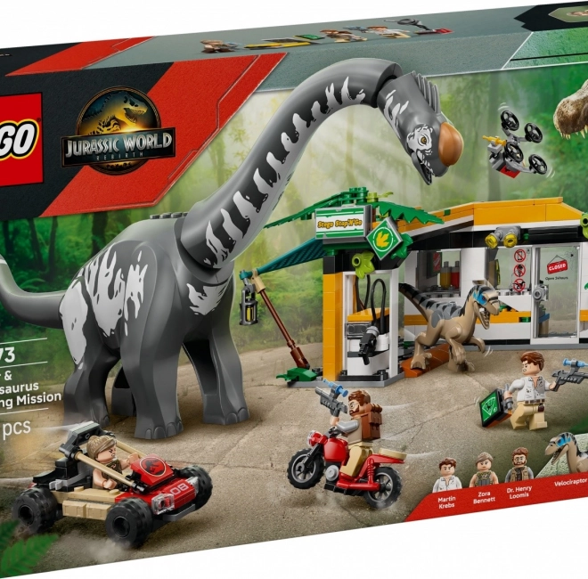 LEGO Jurassic World All'inseguimento del titanosauro e del raptor
