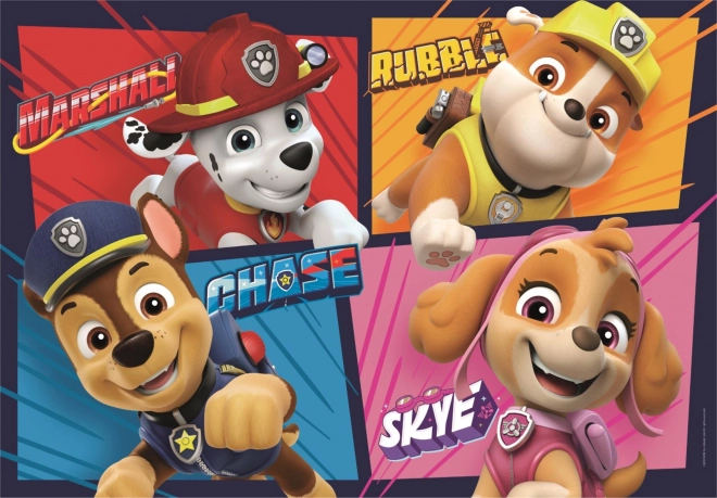 Puzzle 24 pezzi Super Colori Paw Patrol