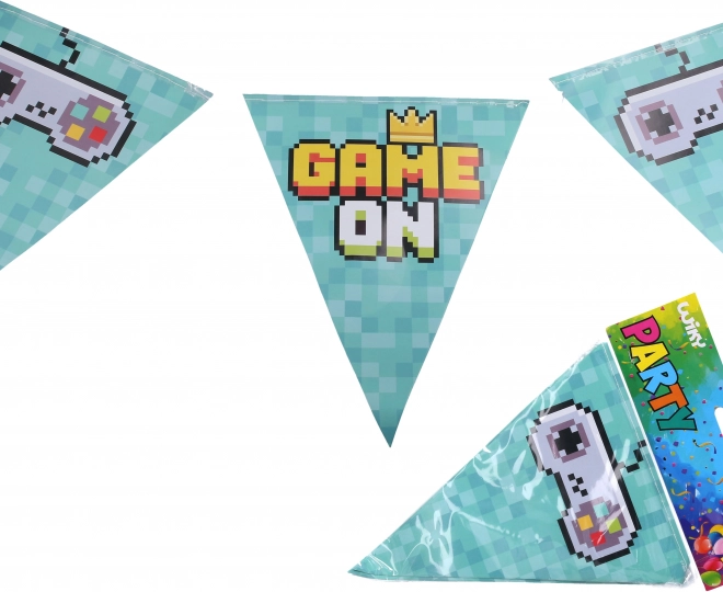 Bandiere per festa GIOCO 16 × 20 cm, 8 pz