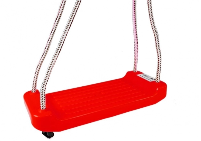 Altalena da giardino Tavola di plastica rossa 5252