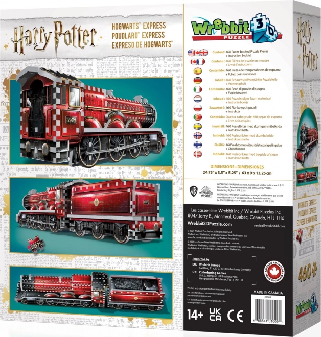 Puzzle 3D Harry Potter: Hogwarts Express