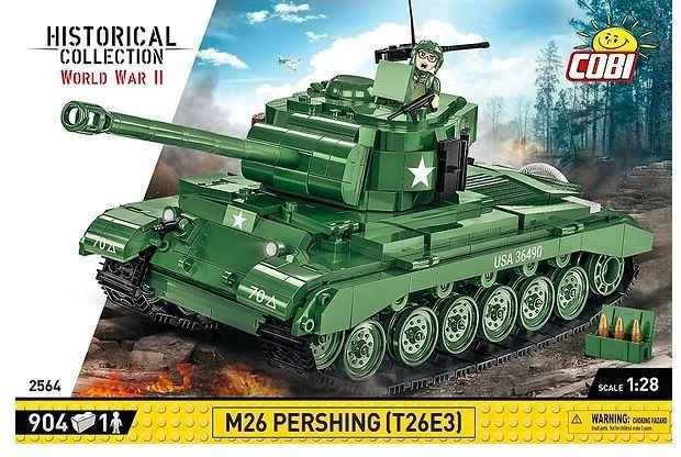 carro armato Pershing T26E3 della Seconda Guerra Mondiale COBI