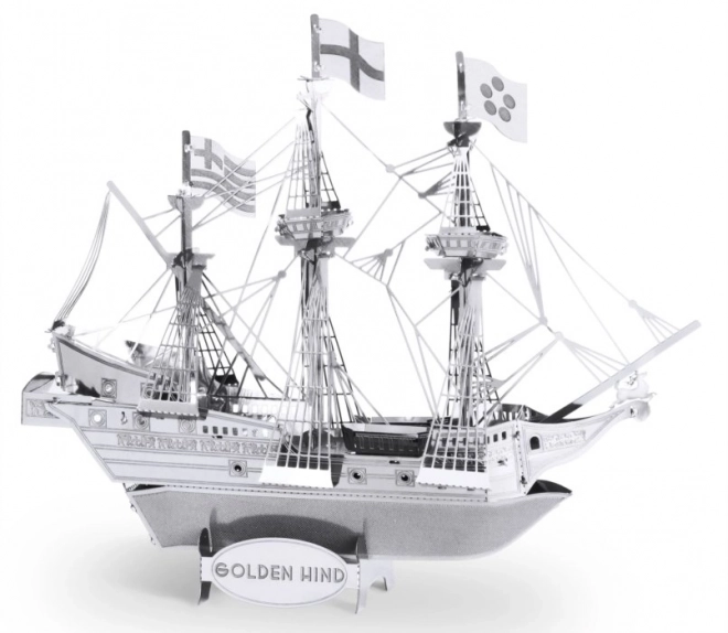 Puzzle 3D Metal Earth Nave Golden Hind