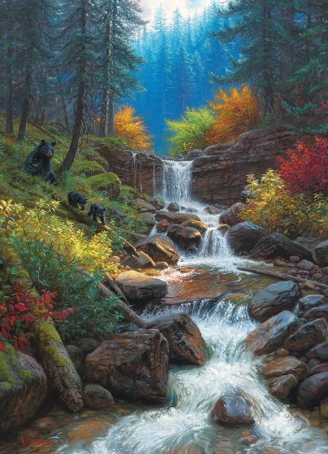 Puzzle Cascata Montuosa 1000 pezzi