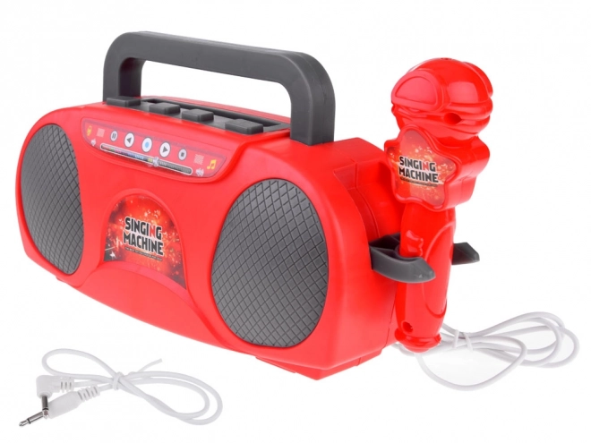 Radio con altoparlante wireless per bambini con microfono