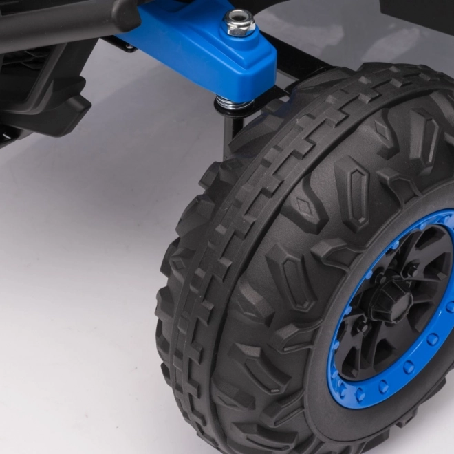 Veicolo elettrico per bambini Buggy Madman UTV-MX blu
