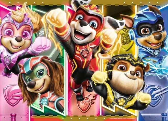 RAVENSBURGER Puzzle Paw Patrol nel film di successo 4x42 pezzi