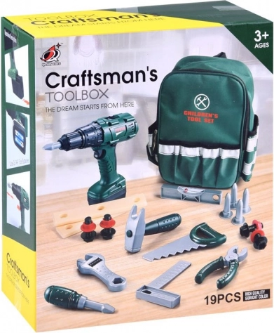 Grande Set Giocattolo da Lavoro con Effetti Interattivi per Bambini 3+