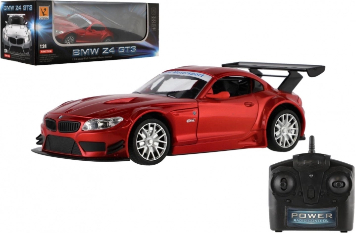 auto RC bmw z4 gt3 1:24 con luci e 2,4 ghz