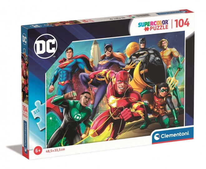 Puzzle Clementoni DC Comics Liga della Giustizia 104 pezzi