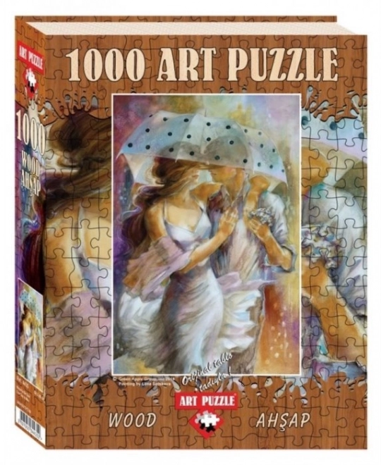 Puzzle in legno Un giorno a maggio 1000 pezzi