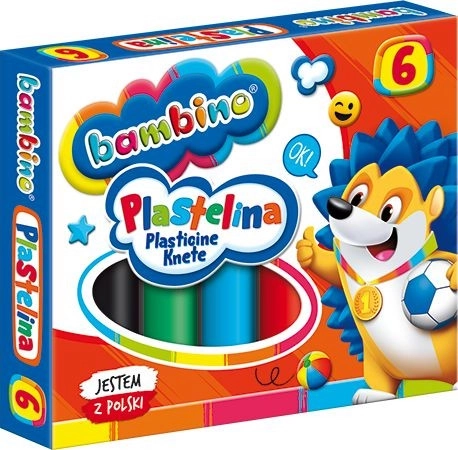 Plastilina Tonda Bambino 6 Colori Set Piccolo