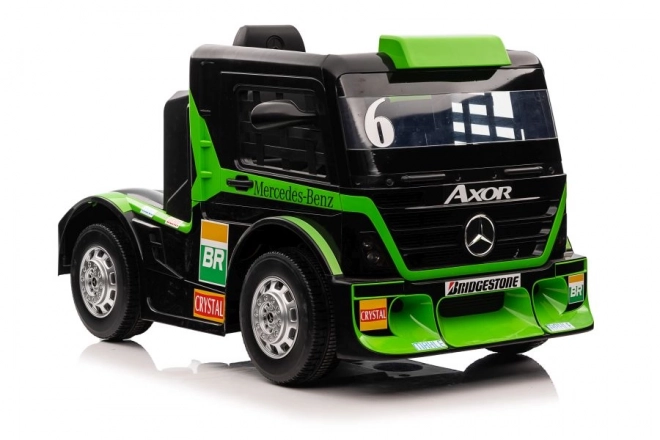 Auto elettrica per bambini verde