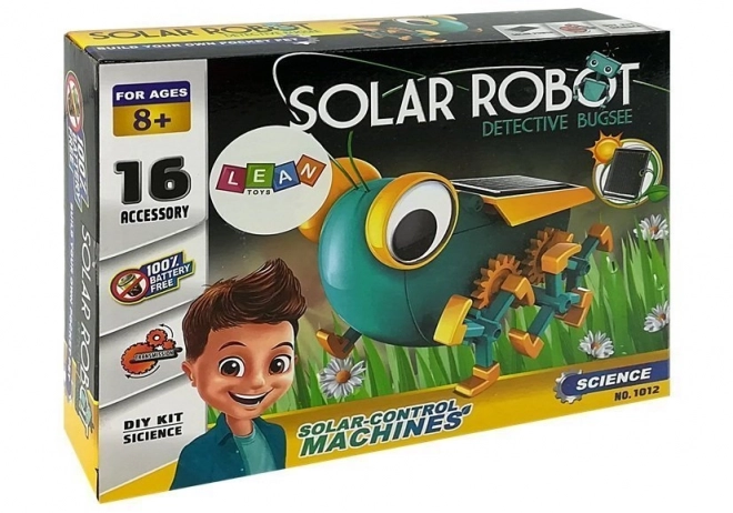 Robot educativo solare fai da te detective grillo