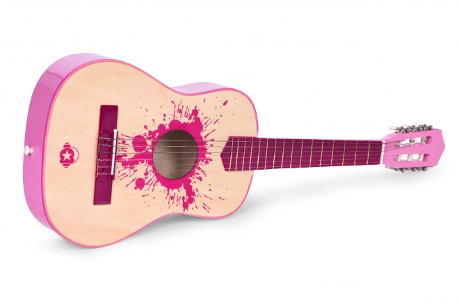 Chitarra per Bambini Rosa Grande