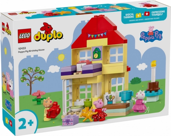 Casa di compleanno di Peppa con mattoncini DUPLO