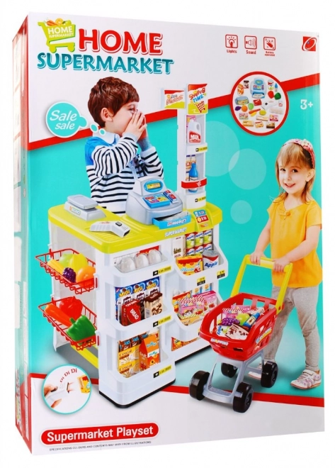 Supermercato Giocattolo per Bambini 3+ con Scanner Interattivo