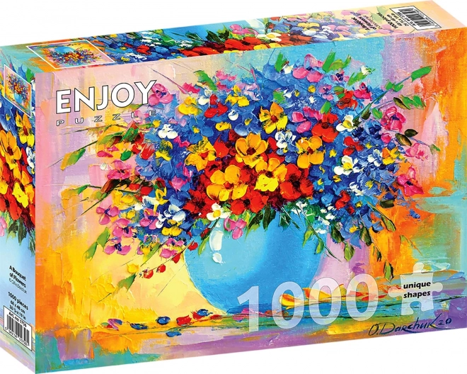 Puzzle Bouquet di Fiori 1000 Pezzi