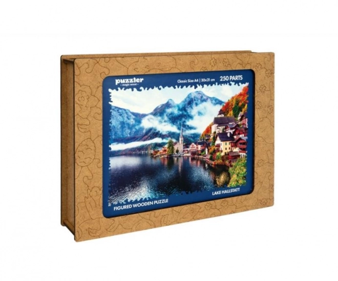 Puzzle in legno Lago di Hallstatt, Austria 250 pezzi