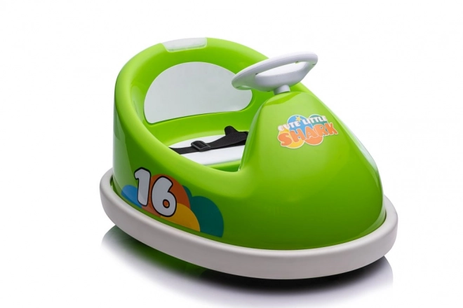 Veicolo elettrico verde per bambini