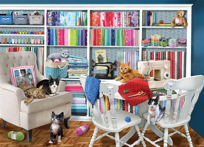 Puzzle di cucito 1000 pezzi Cobble Hill