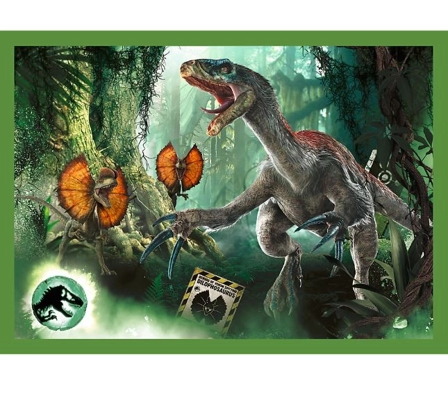 Puzzle dinosauri pericolosi Jurassic World