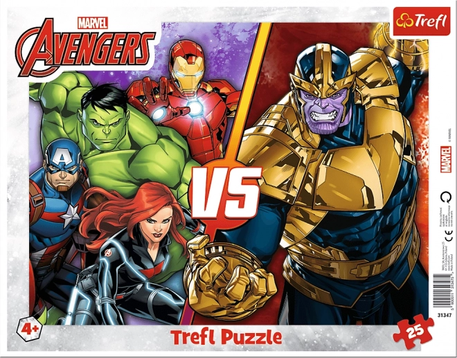 Puzzle Avengers Squadra Invincibile 25 Pezzi