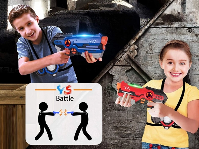 Set Laser Tag Con 2 Pistole