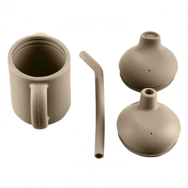 Tazza in silicone 2 in 1 Sand Beige