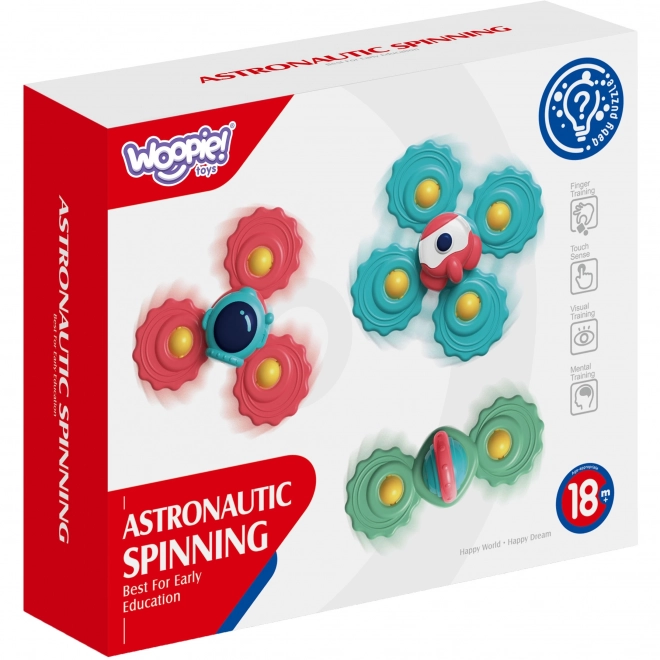 Set di giochi spinner con ventosa per bambini