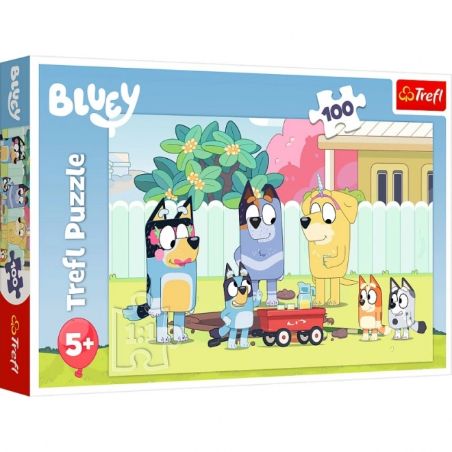 Puzzle 100 pezzi Il mondo allegro di Bluey