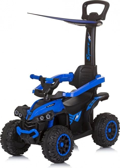 Chipolino passeggino ATV blu con tettuccio e maniglia direzionale