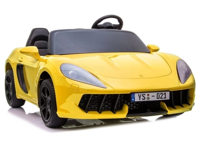 Auto a batteria giallo per bambini