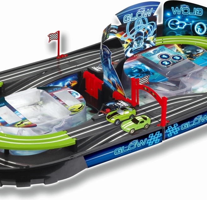 Pista automobilistica luminosa pieghevole