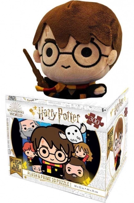 Puzzle 3D Harry Potter con peluche