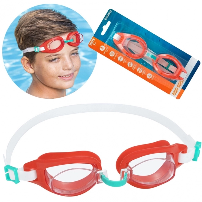 Occhialini da nuoto Aqua Burst per bambini 7+