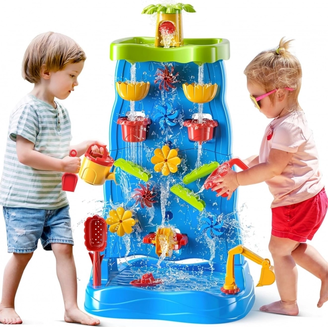 Tavolo d'acqua Woopie con cascata 2in1