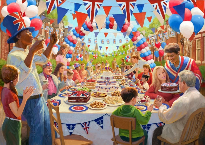Festa di strada e tavolata