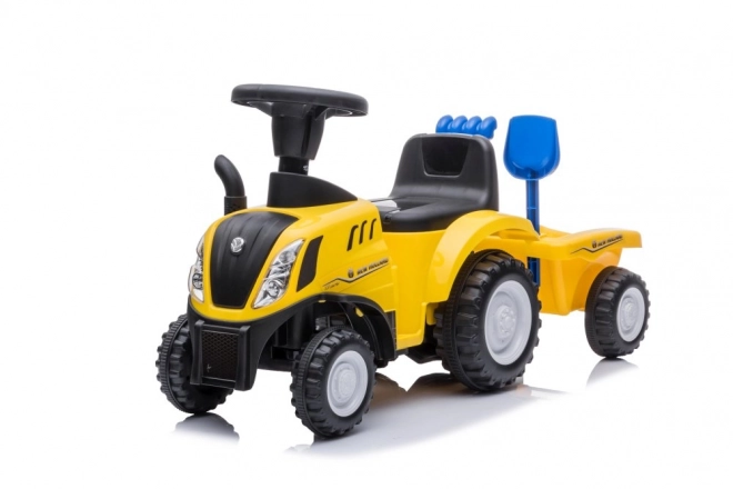 Trattore Cavalcabile New Holland Giallo