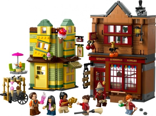 Prodotti di prima qualità per il Quidditch e Gelateria LEGO Harry Potter