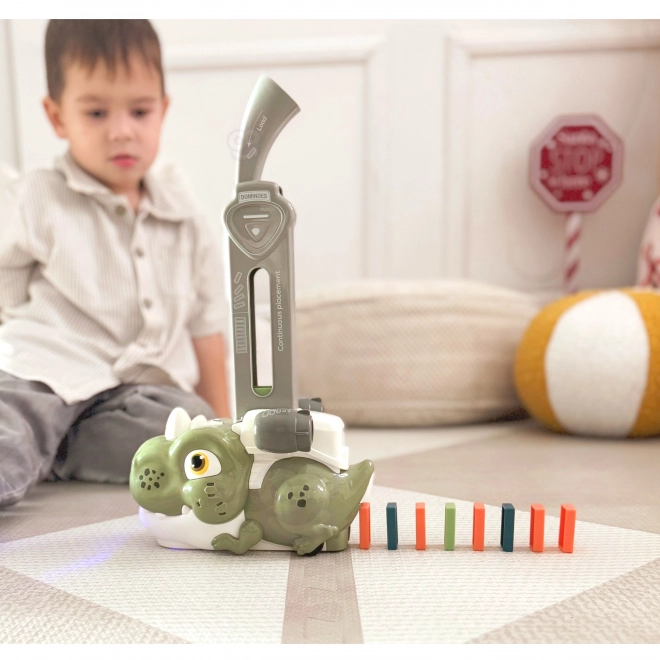 Treno elettrico Domino Dinosauro WOOPIE
