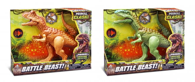 Primal Clash! Dinosauro da battaglia 21 cm