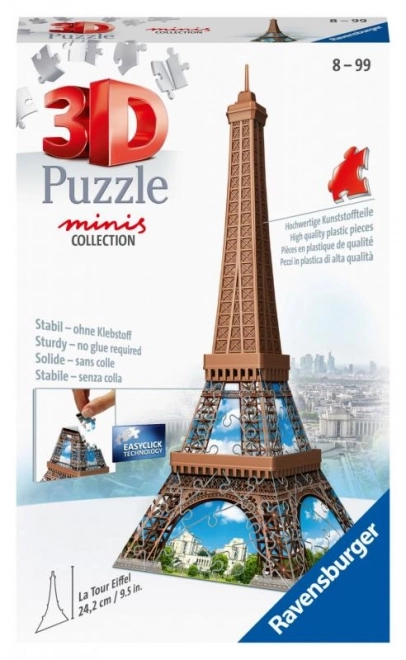 Puzzle 3D Mini Torre Eiffel 54 Pezzi