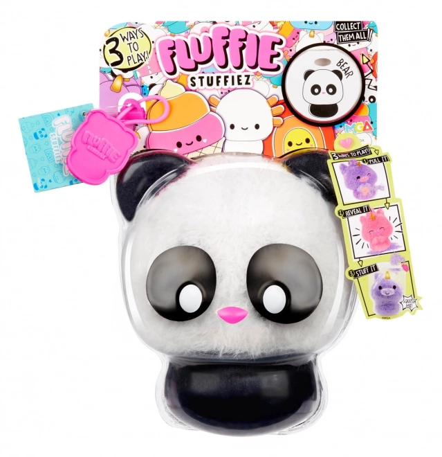 Peluche piccolo Fluffie Stuffiez panda