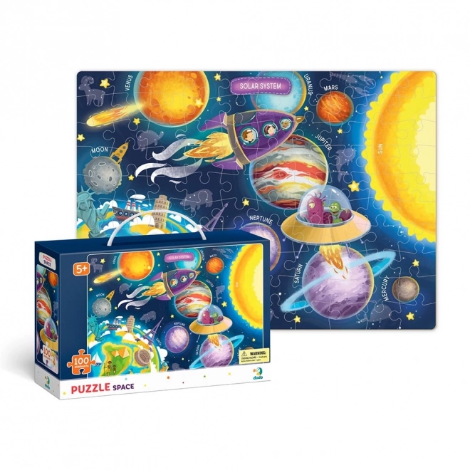 Puzzle Spazio con Pianeti