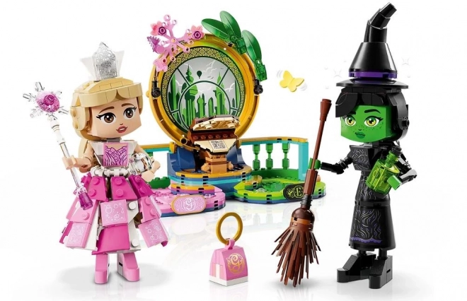 Lego Wicked - Figure di Elphaba e Glinda