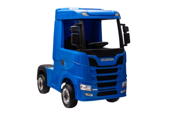 Auto elettrico per bambini Scania Niebieskie 4x4